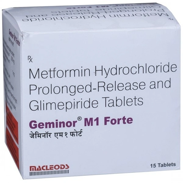 MACLEODS PHARMACEUTICALS Geminor M1 Forte Tab (15 Tab)