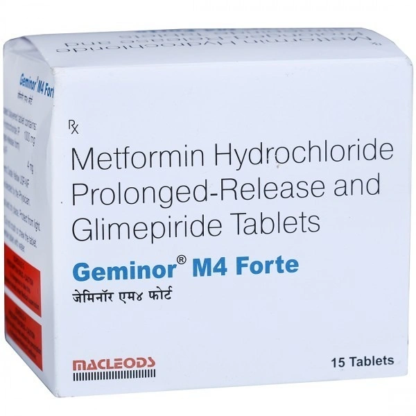 MACLEODS PHARMACEUTICALS Geminor M4 Forte Tab (15 Tab)