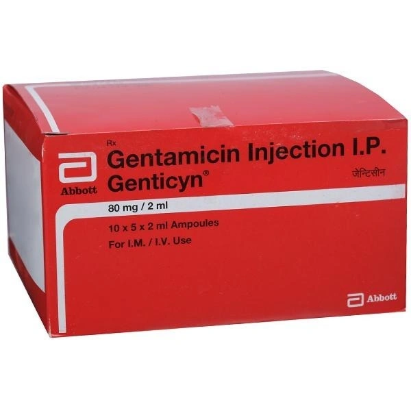 GENTICYN 80MG INJ (2 ML)