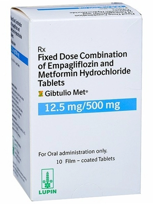 LUPIN Gibtulio Met 12.5/500Mgtab (10 Tab)