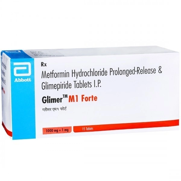 GLIMER M1 FORTE TAB (15 TAB)
