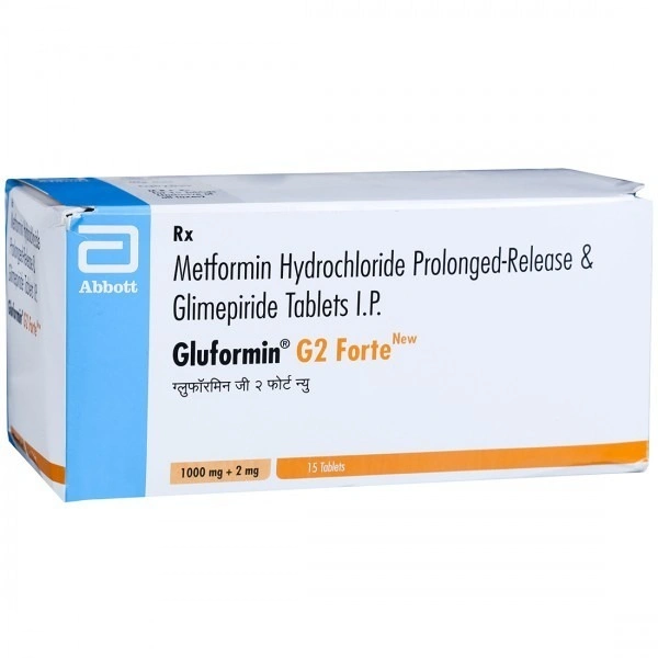 GLUFORMIN G2 FORTE TAB                  
