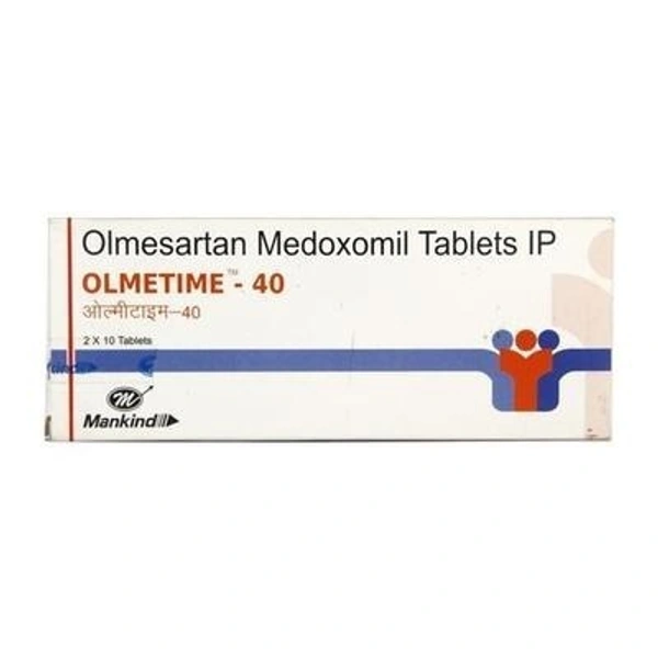 MANKIND PHARMA Olmetime 40Mgtab (10 Tab)
