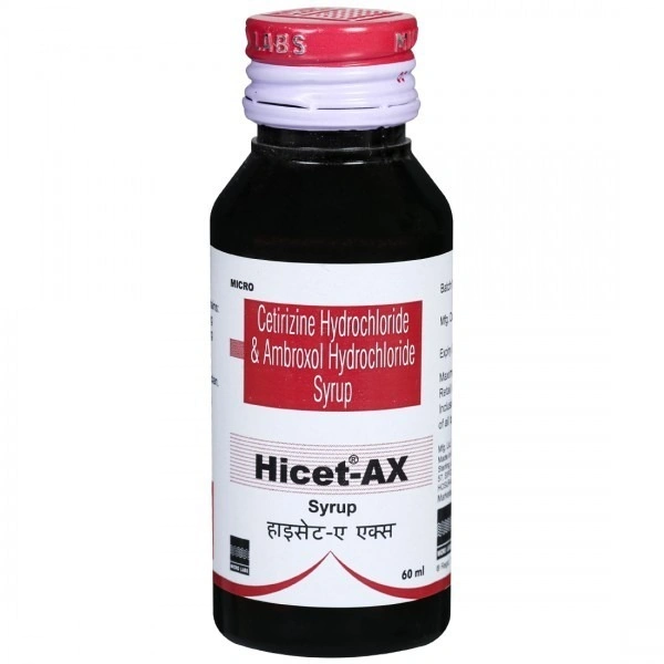 MICRO LABS Hicet Ax Syrup (60 Ml)