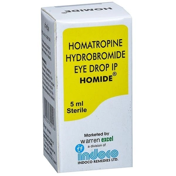 INDOCO  REMEDIES Homide Eye Drops (5 Ml)