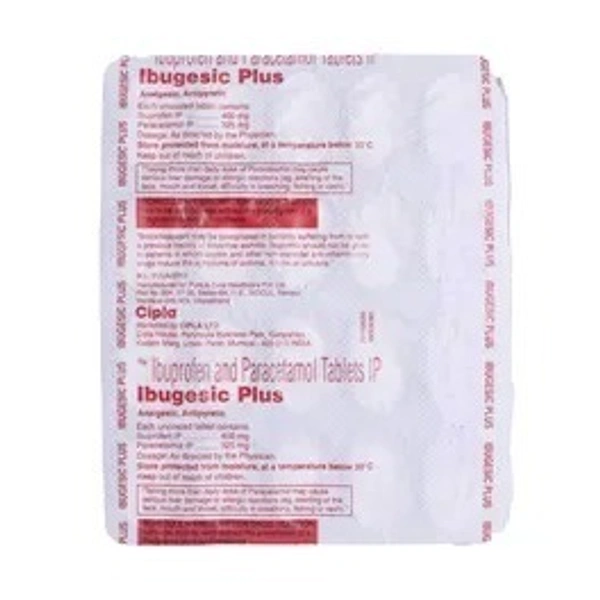 CIPLA LTD. Ibugesic Plus Tab (20 Tab)