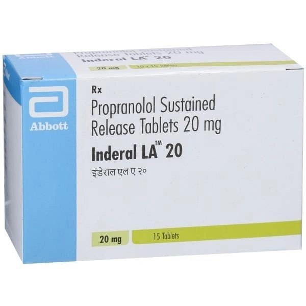 INDERAL LA 20MGTAB (15 TAB)