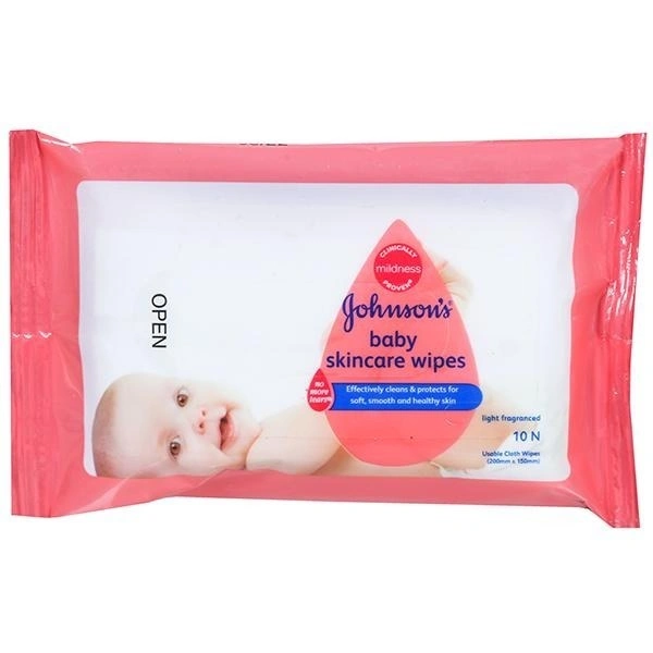 JOHNSON BABY WIPES (10)