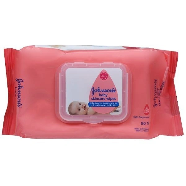JOHNSON BABY WIPES (80)