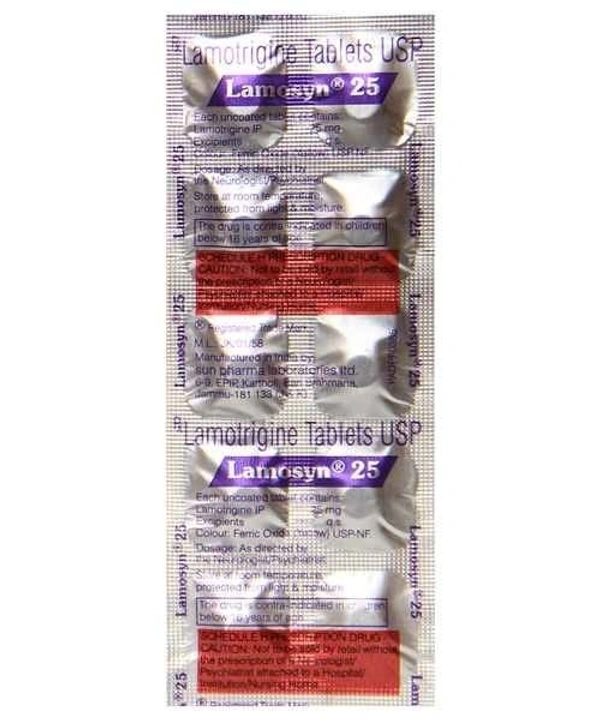 SUN PHARMA Lamosyn 25Mgtab (10 Tab)