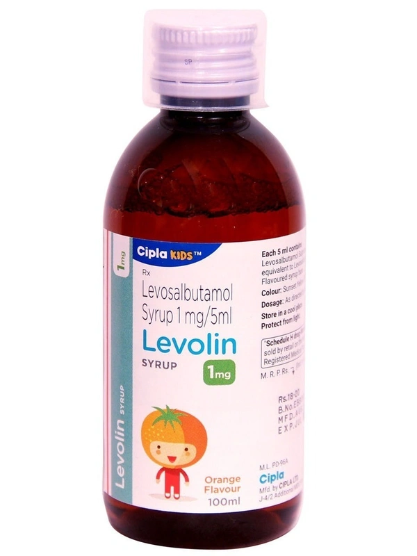 CIPLA LTD. Levolin Syrup (100 Ml)
