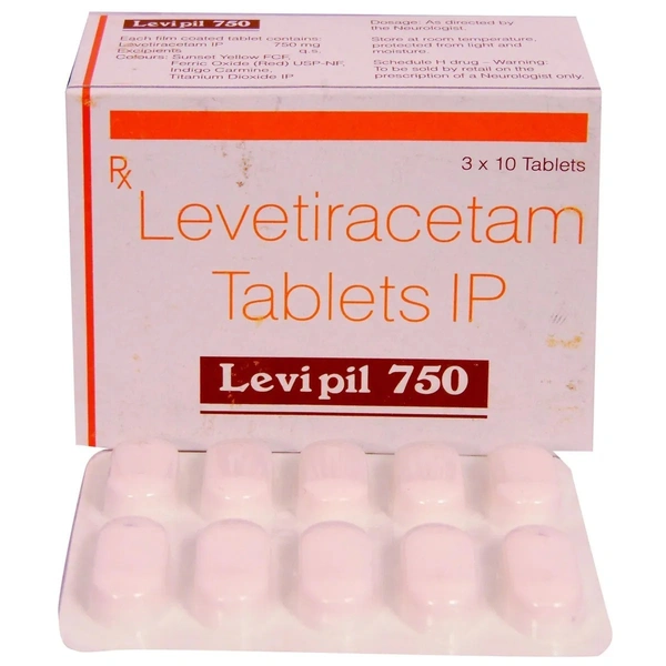 SUN PHARMA Levipil 750Mgtab (10 Tab)