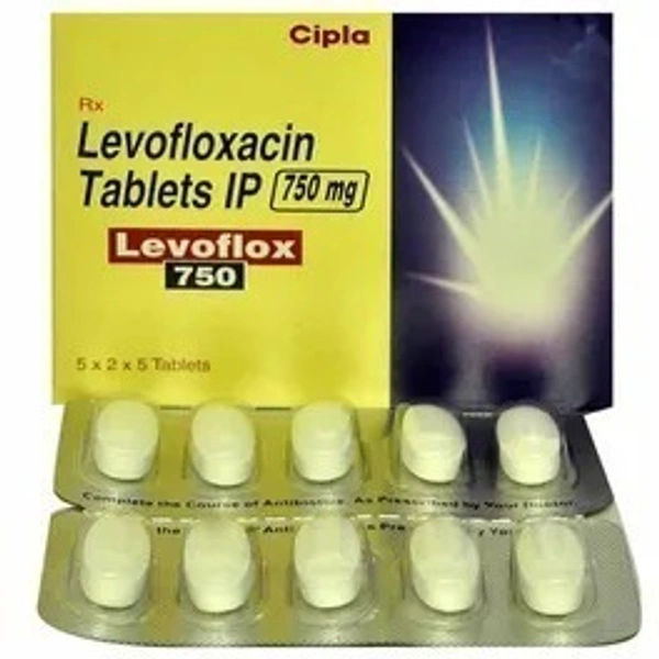 CIPLA LTD. Levoflox 750Mgtab (5 Tab)