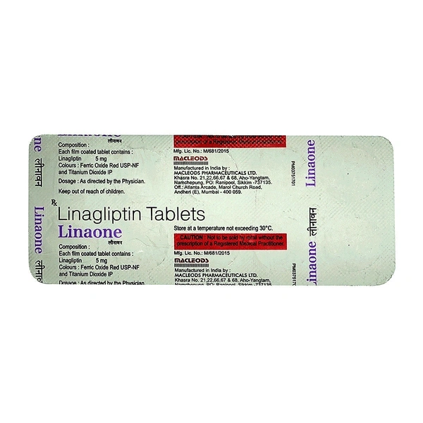 MACLEODS PHARMACEUTICALS Linaone 5Mgtab (10 Tab)
