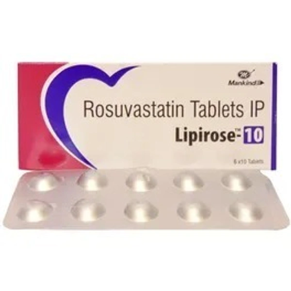 MANKIND PHARMA Lipirose 10Mgtab (10 Tab)
