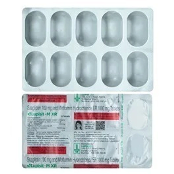 LUPIN Lupisit M Xr 100/1000Mg Tab 