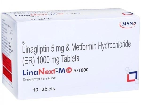 MSN LABORATORIS Linanext M Er 5/1000Mgtab (10 Tab)