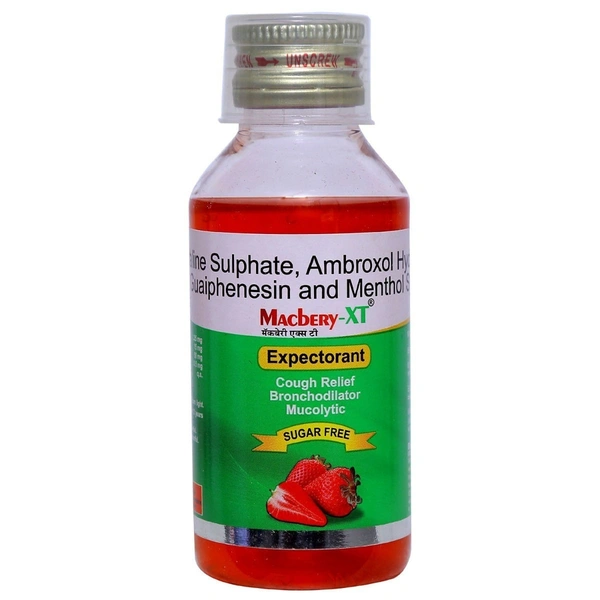 MACLEODS PHARMACEUTICALS Macbery Xt Syrup (100 Ml)