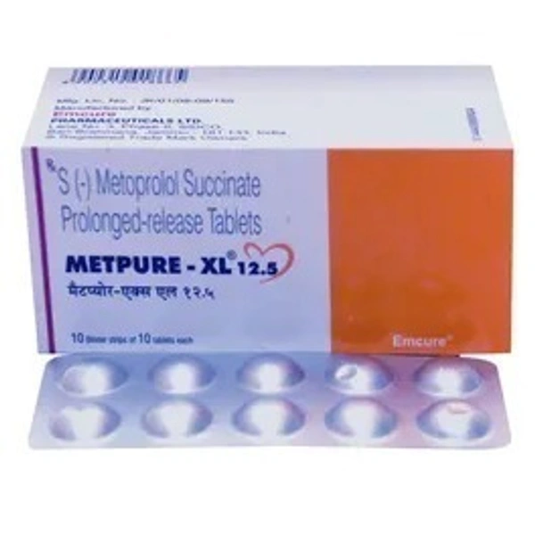 EMCURE PHARMACEUTICALS Metpure Xl 12.5Mgtab (10 Tab)
