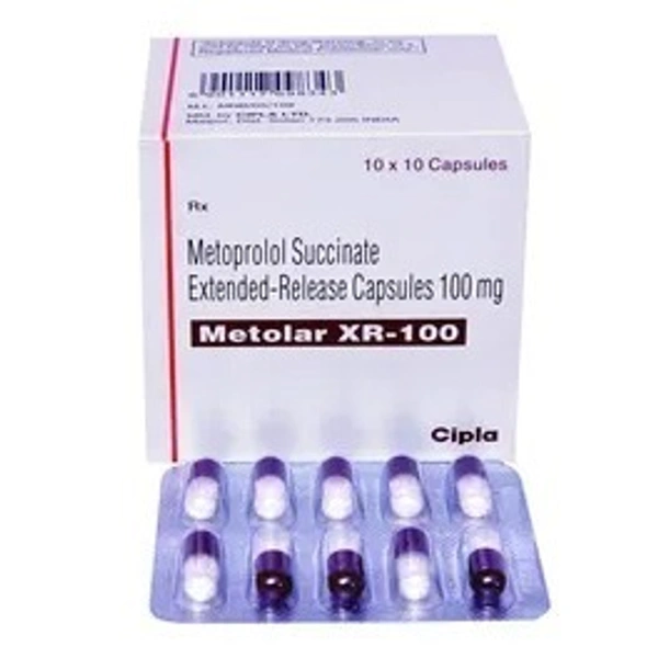 CIPLA LTD. Metolar Xr 100Mg Cap (10 Cap)