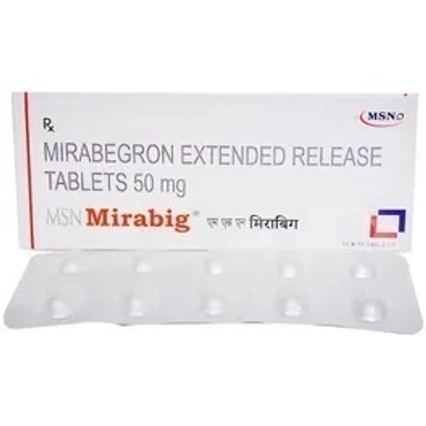 MSN LABORATORIS Mirabig 50Mgtab (10 Tab)