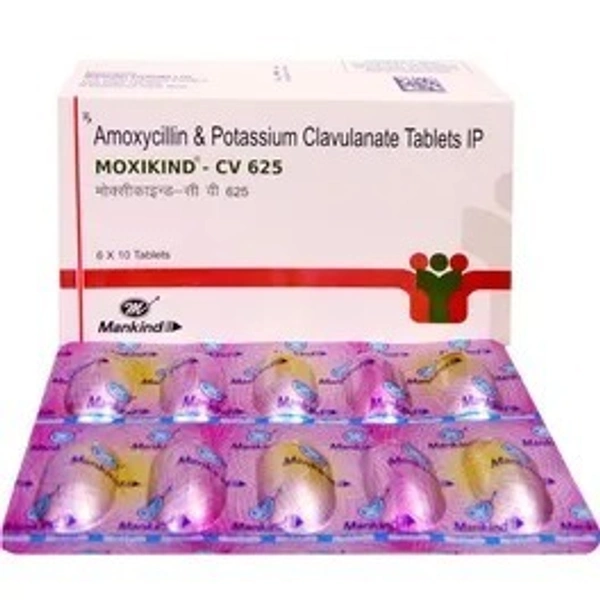 MANKIND PHARMA Moxikind Cv 625Mgtab (10 Tab)