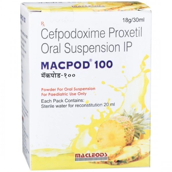 MACLEODS PHARMACEUTICALS Macpod-100Mg Syp
