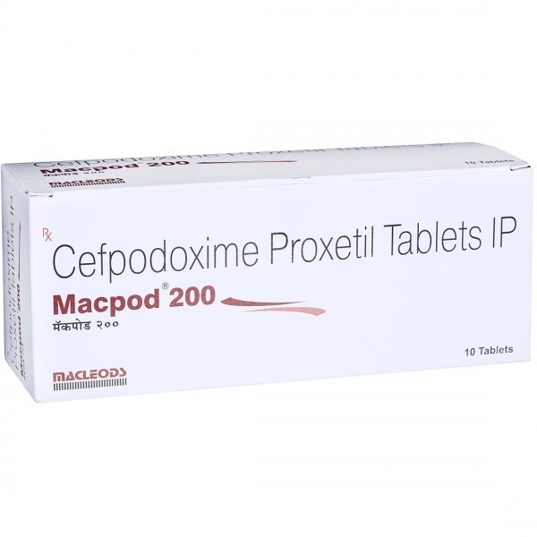 MACLEODS PHARMACEUTICALS Macpod 200Dt (10 Tab)