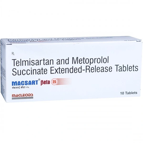 MACLEODS PHARMACEUTICALS Macsart Beta 40/25Mgtab (10 Tab)