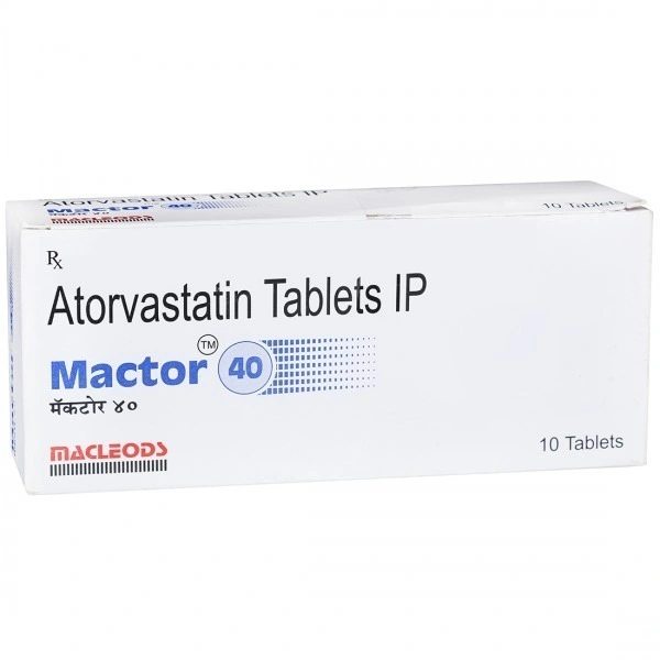 MACLEODS PHARMACEUTICALS Mactor 40Mgtab (10 Tab)
