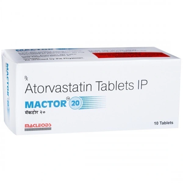 MACLEODS PHARMACEUTICALS Mactor 20Mgtab (10 Tab)