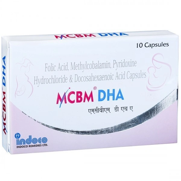 INDOCO  REMEDIES Mcbm Dha Cap (10 Cap)