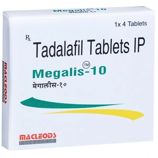 MACLEODS PHARMACEUTICALS Megalis 10Mgtab (4 Tab)