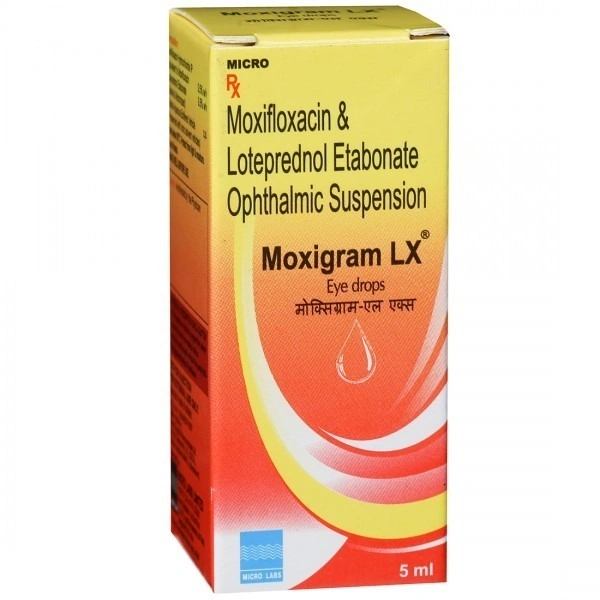 MICRO LABS Moxigram Lx Eye Drops (5 Ml)