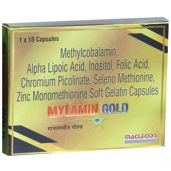 MACLEODS PHARMACEUTICALS Mylamin Gold Cap (15 Cap)