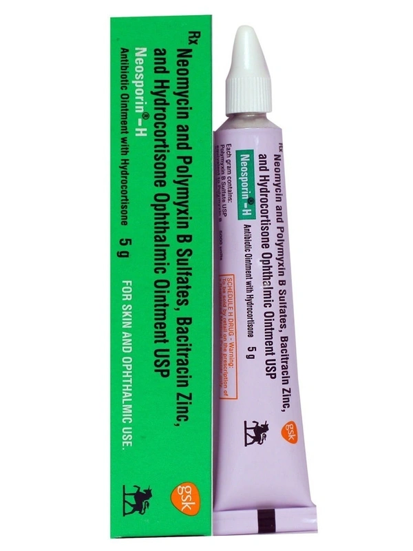 GLAXOSMITHKLIN Neosporin H Oint (5 Gm)