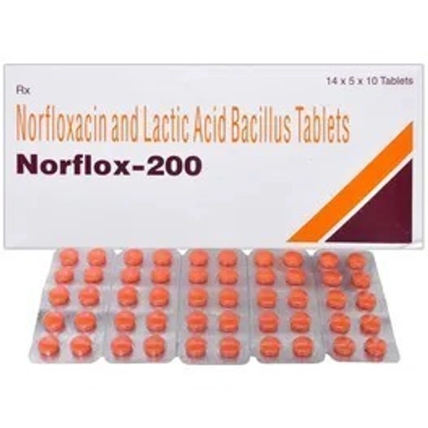 CIPLA LTD. Norflox 200Mg Tab (10 Tab)