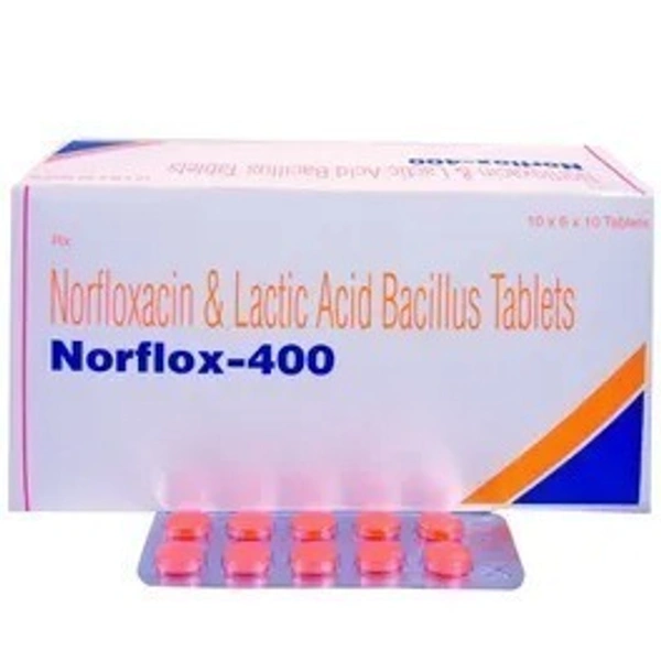 CIPLA LTD. Norflox 400Mg Tab (10 Tab)