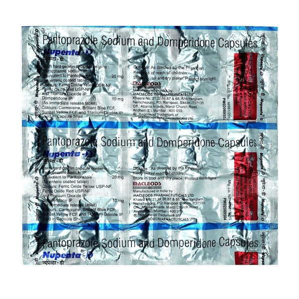 MACLEODS PHARMACEUTICALS Nupenta D Cap (15 Cap)