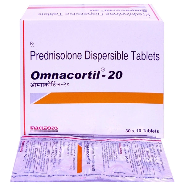 MACLEODS PHARMACEUTICALS Omnacortil 20Mgtab (10 Tab)