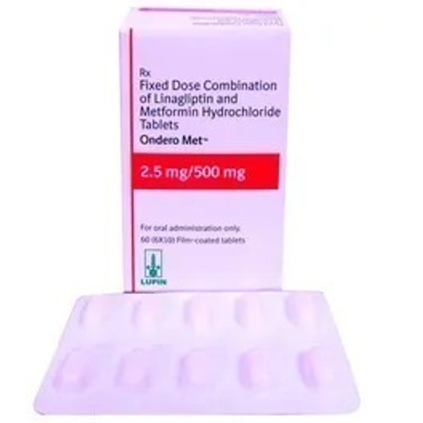 LUPIN Ondero Met 2.5/ 500Mgtab (10 Tab)