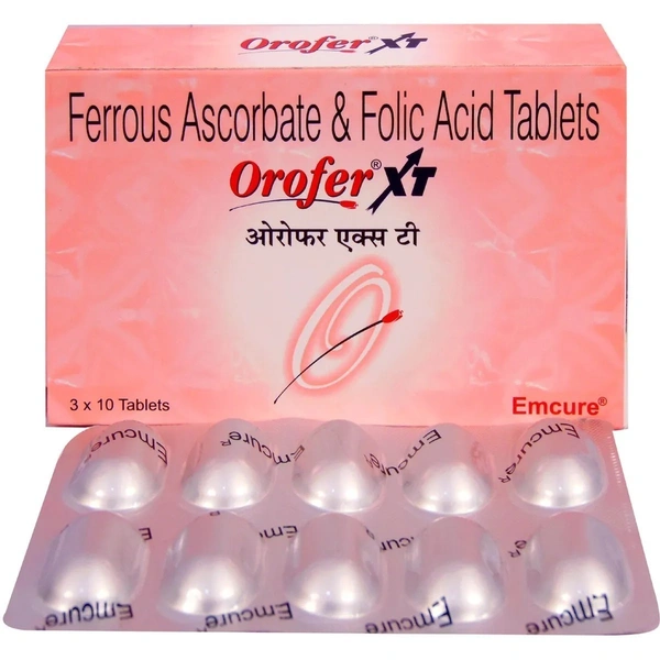EMCURE PHARMACEUTICALS Orofer Xt Tab (15 Tab)