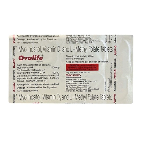 MACLEODS PHARMACEUTICALS Ovalife Tab (10 Tab)