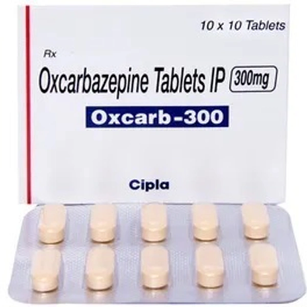 CIPLA LTD. Oxcarb 300Mgtab (10 Tab)