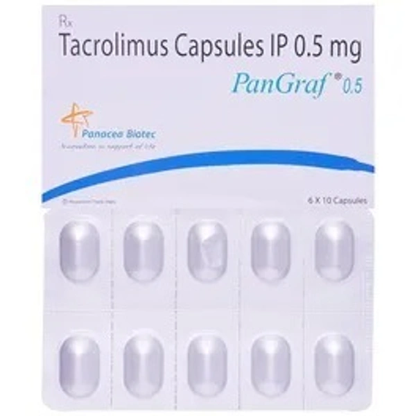 MANKIND PHARMA Pangraf 0.5Mg Cap (10 Cap)