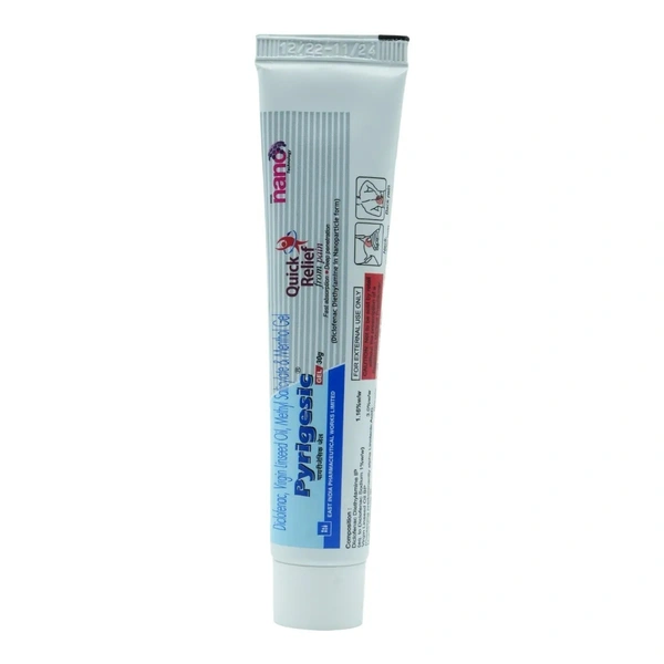 EAST INDIA PHARMACEUTICALS LTD Pyrigesic Gel (30 Gm)