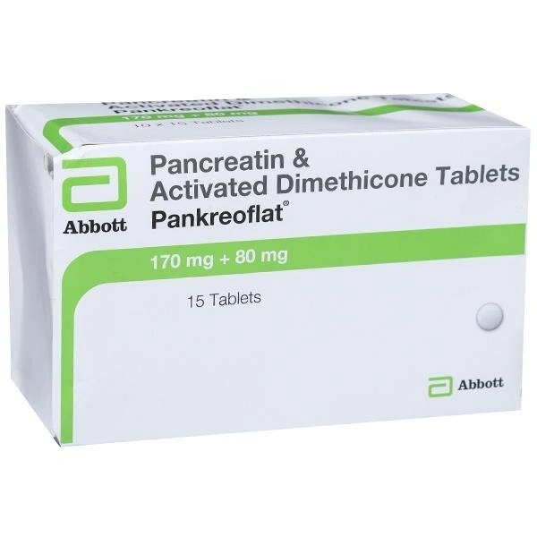 PANKREOFLAT TAB (15 TAB)
