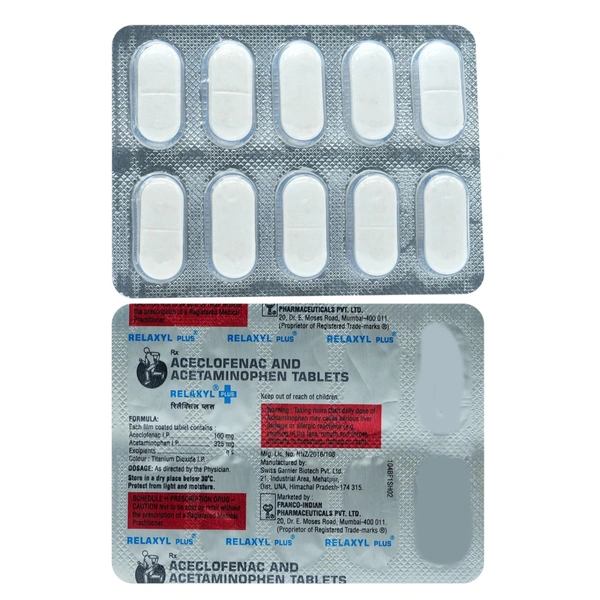 FRANCO INDIAN Relaxyl Plus Tab