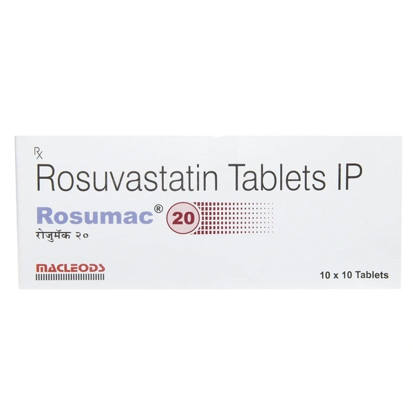MACLEODS PHARMACEUTICALS Rosumac 20Mgtab (10 Tab)