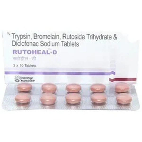 MANKIND PHARMA Rutoheal D Tab (10 Tab)